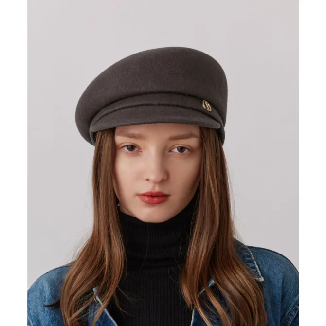 シャポー ド オー Chapeau d'O Chapeau d' O Side Tuck Wo Felt Cas / シャポードオー
